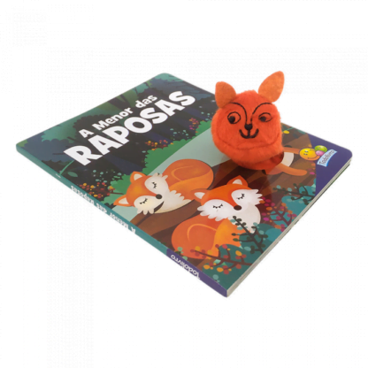 Kit Dedinhos agitados: Livro fantoche Animais da Floresta - Image 10